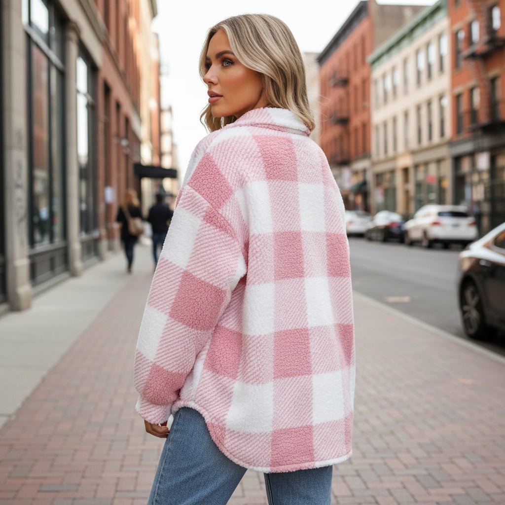 Lola | Damen-Karohemdjacke zum Layering