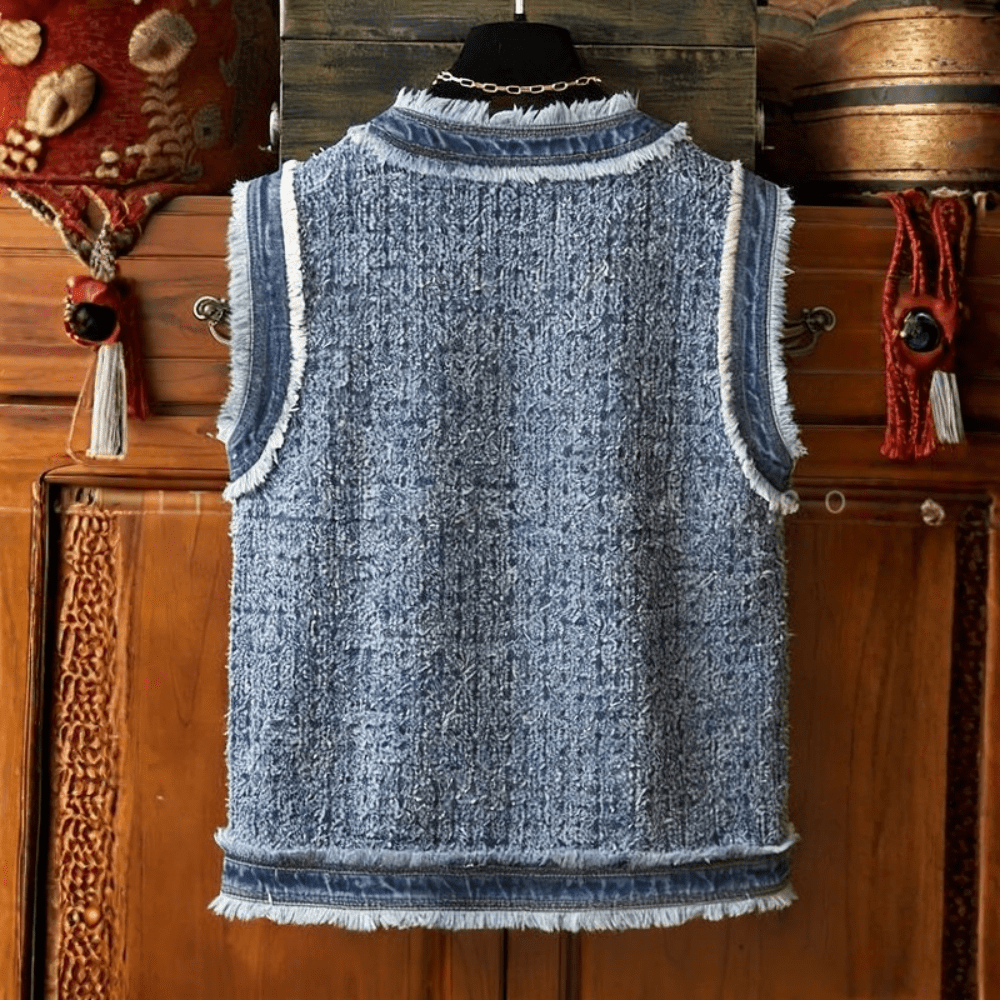 Sadie | Chaleco ligero vintage para mujer