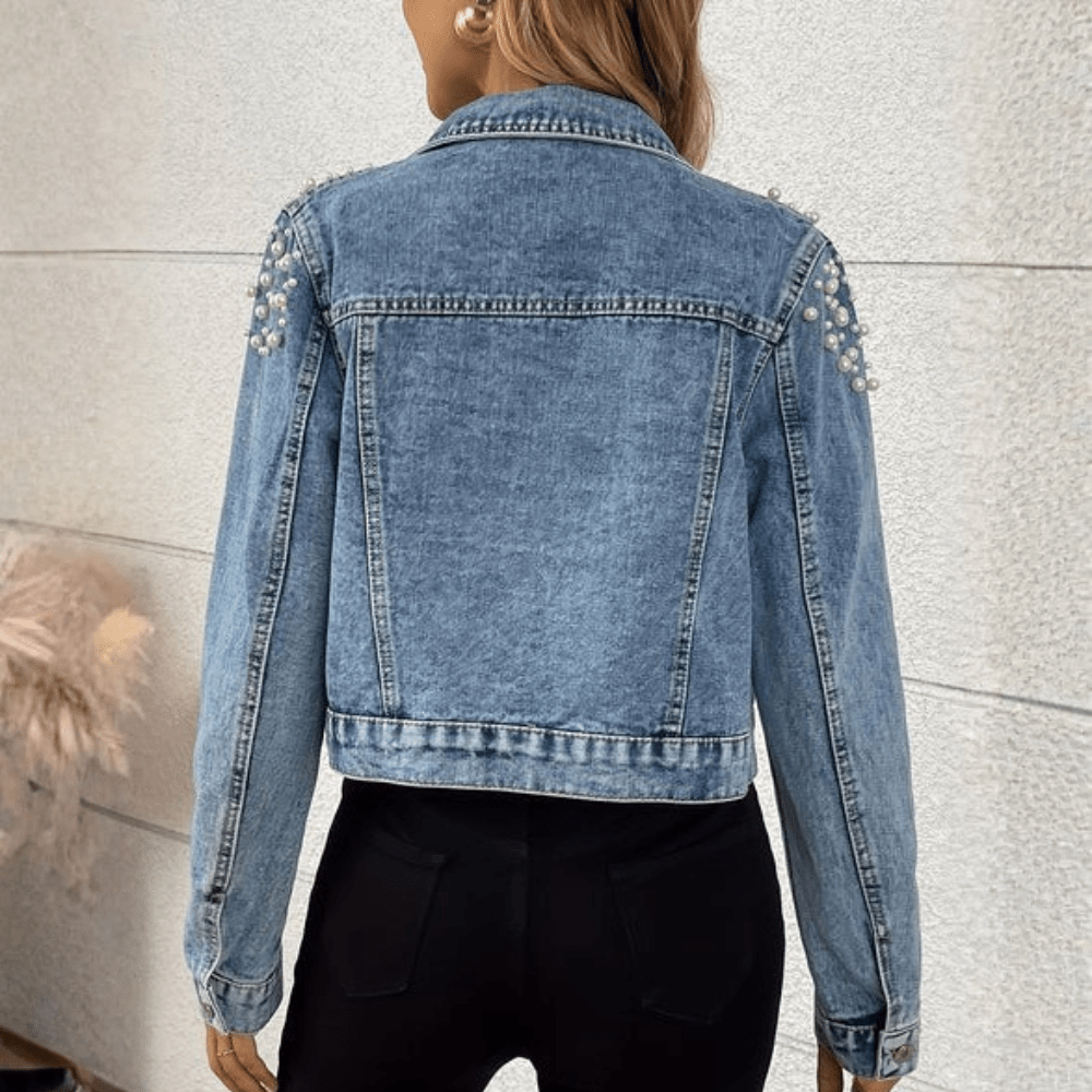 Tove | Women's Embellished Button-Down Jacket