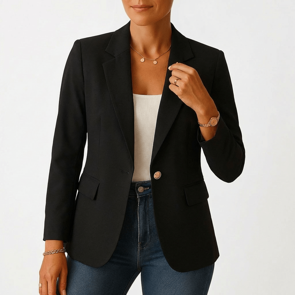 Liv | Women's Tailored One-Button Blazer Jacket