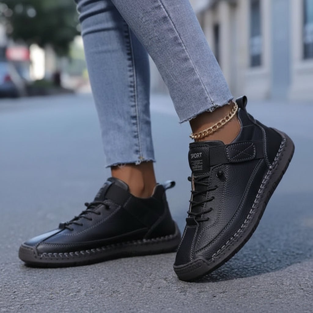 Reese | Women's Leather Walking Trainers
