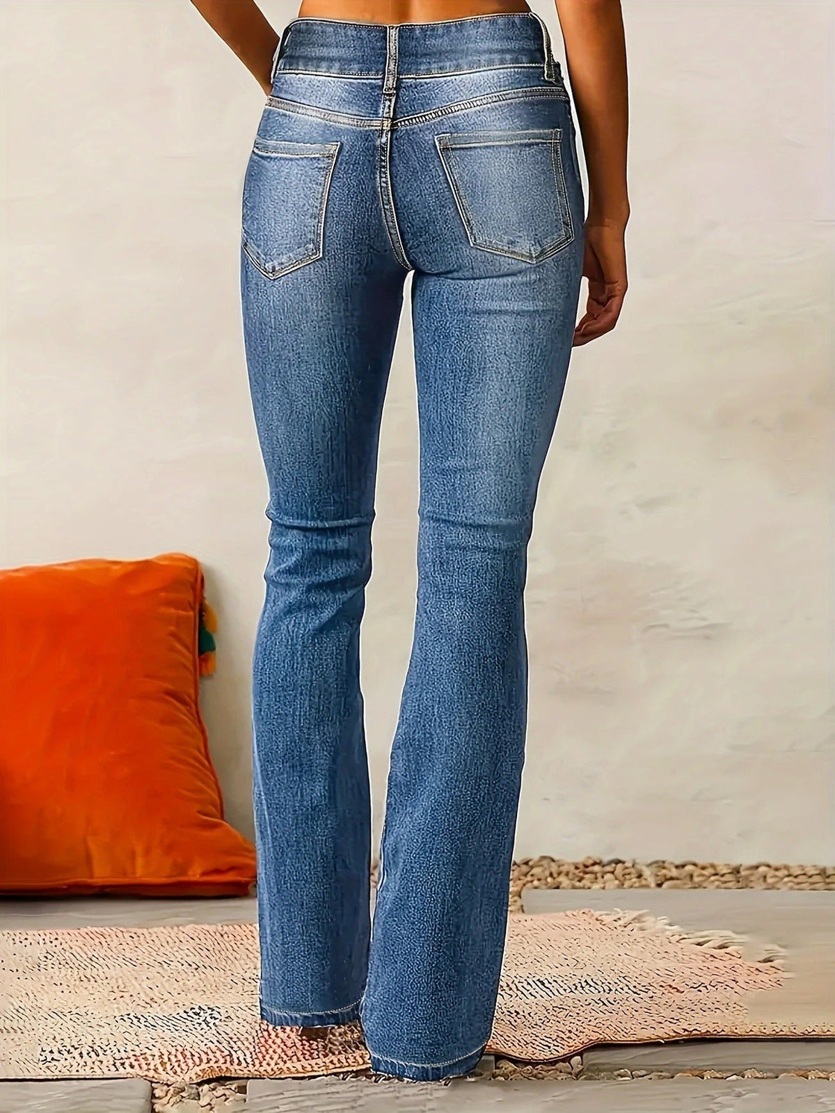 Greer | Women's High Waist Flare Leg Jeans