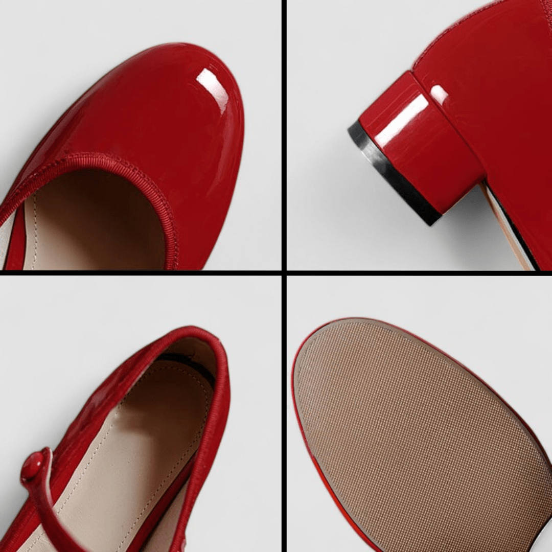 Greer | Mary-Jane-Pumps für Damen mit Riemen und Schnalle