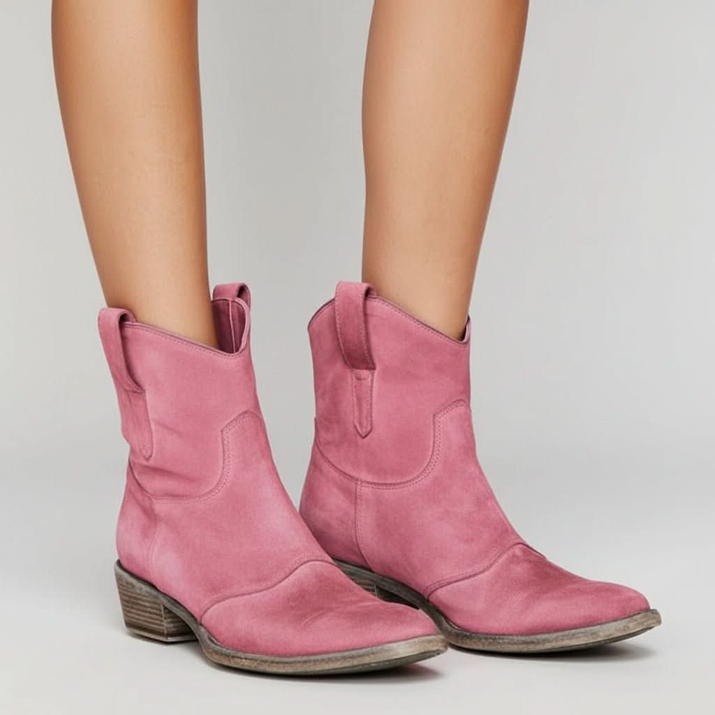 Bree | Gepolsterte Western-Stiefeletten für Damen