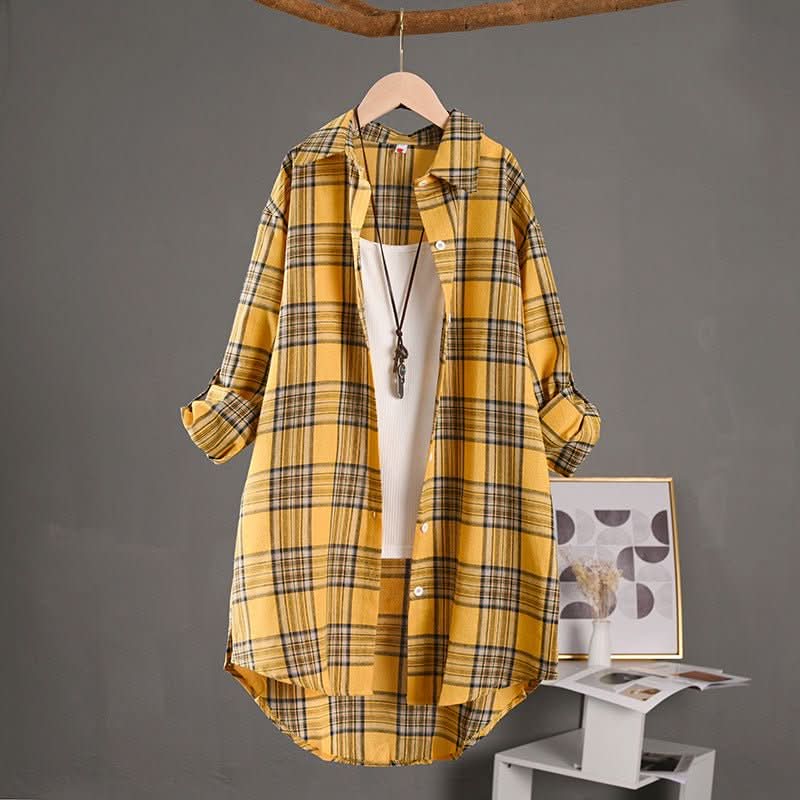 Blair | Women's Checked Long Sleeve Casual Shirt