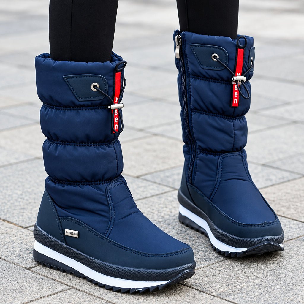 Margot | Women's Mid-Calf Winter Boots with Platform Sole