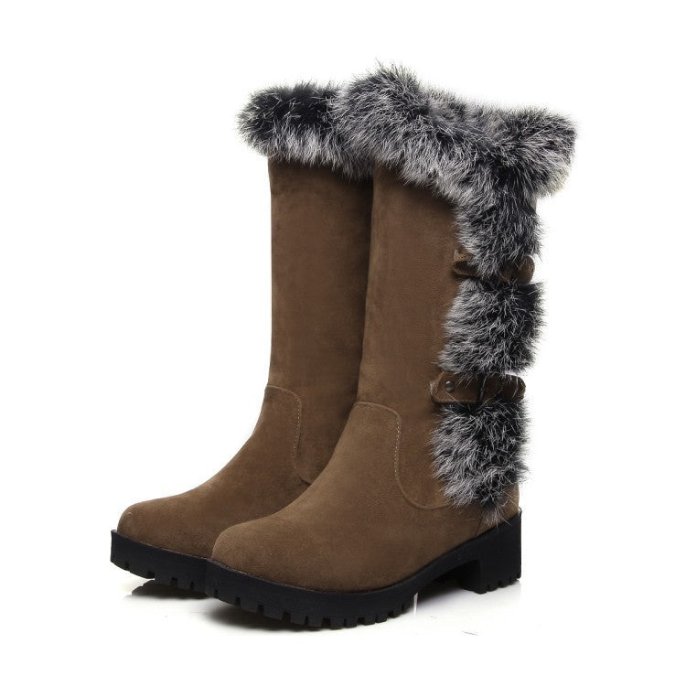 Harlow | Winter-Wanderstiefel für Damen mit mittlerem Schaft