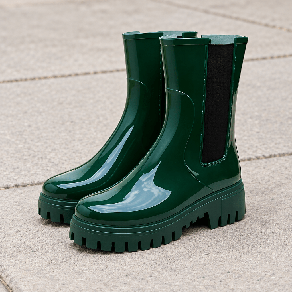 Glenda | Women's Lug Sole Rain Boots for Wet Weather