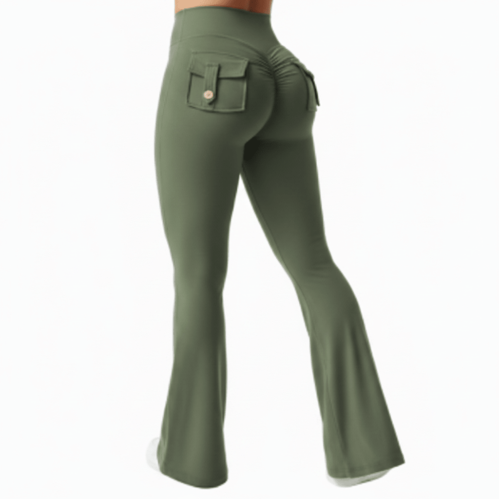 Bree | Women's High Stretch Wide Leg Yoga Trousers with Pockets