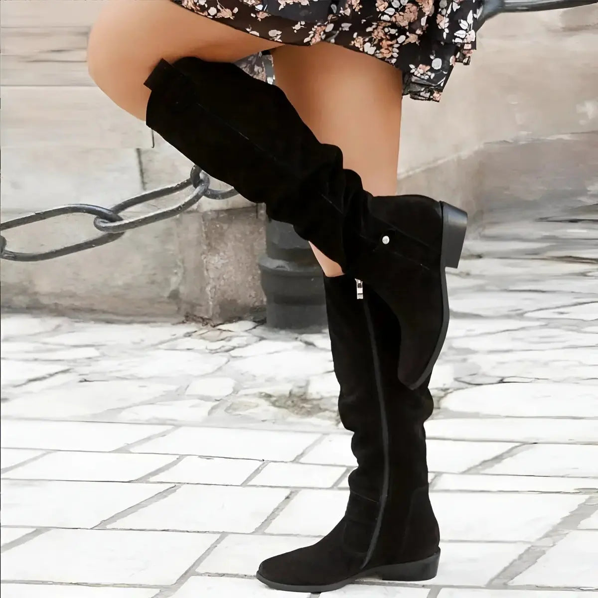 Sadie | Lässige Overknee-Stiefel für Damen