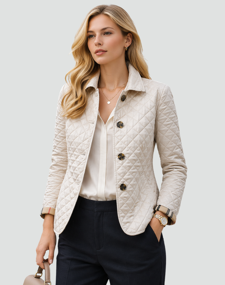 Harlow | Women's Quilted Collar Casual Parka