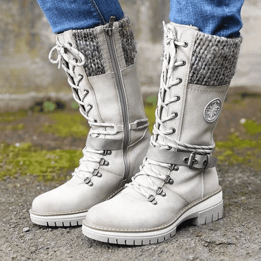 Zaria | Women's Casual Lace-Up Winter Boots