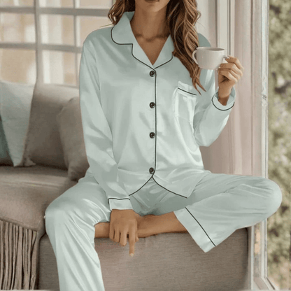Margot | Women's Button Front Sleepwear Set