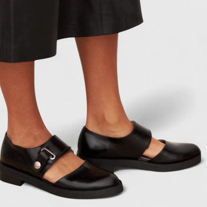 Mae | Damenschuhe mit Riemen und gepolsterter Innensohle
