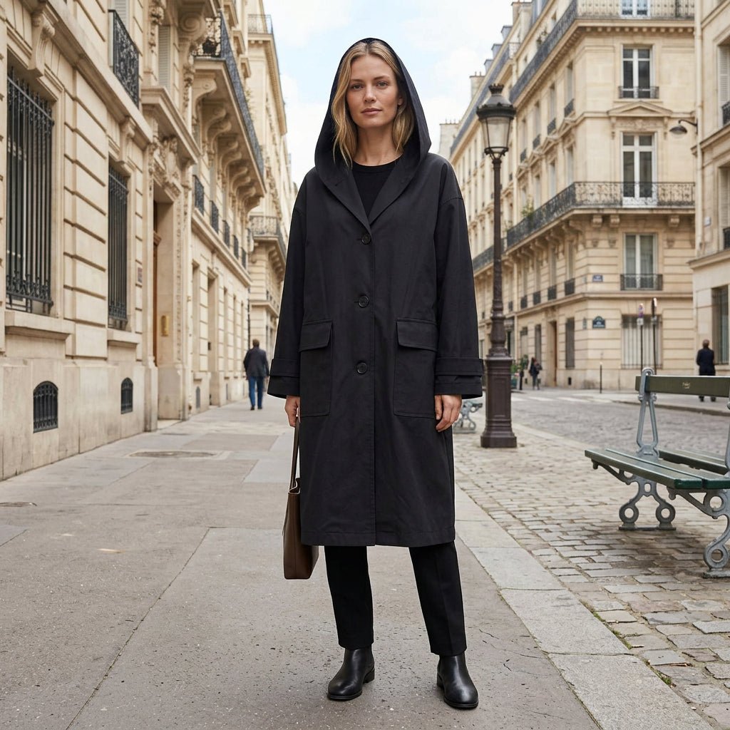 Faye | Women's Structured Trench Style Coat