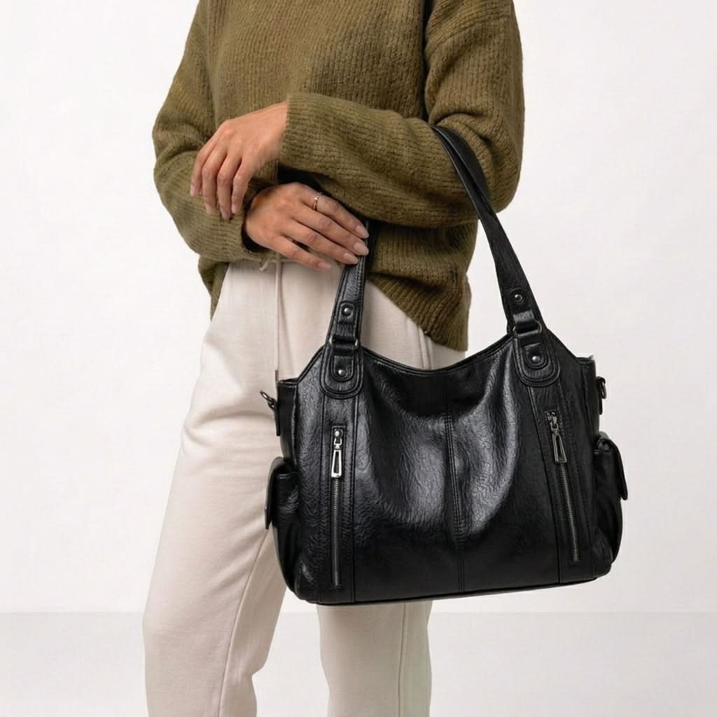 Lola | Women's Spacious Multi-Pocket Shoulder Bag