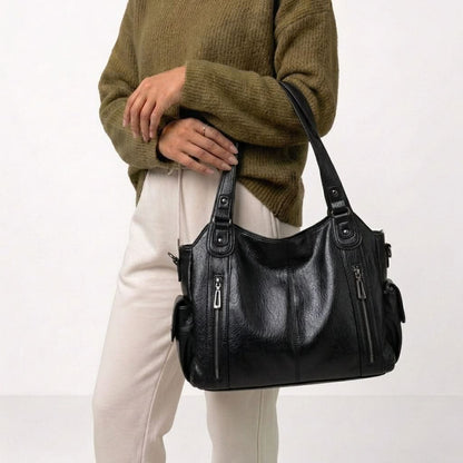 Lola | Women's Spacious Multi-Pocket Shoulder Bag