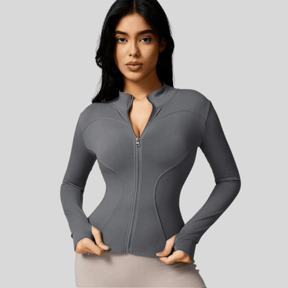Noa | Women's Breathable Full Zip Workout Jacket