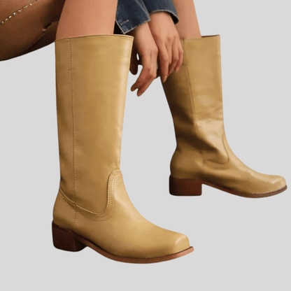 Sloane | Women's Sleek Knee High Heeled Boots