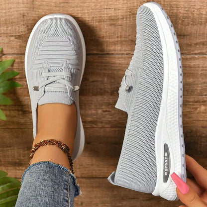 Quinn | Women's Cushioned Orthopaedic Slip-On Walking Trainers