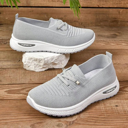 Quinn | Women's Cushioned Orthopaedic Slip-On Walking Trainers