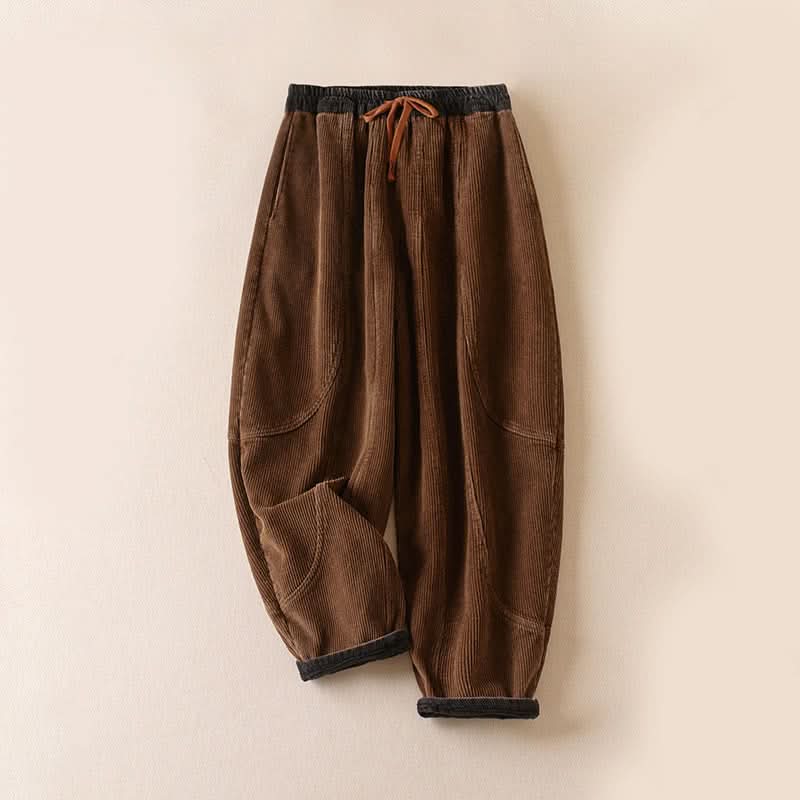 Nova | Women's Brushed Loose-Fit Drawstring Trousers