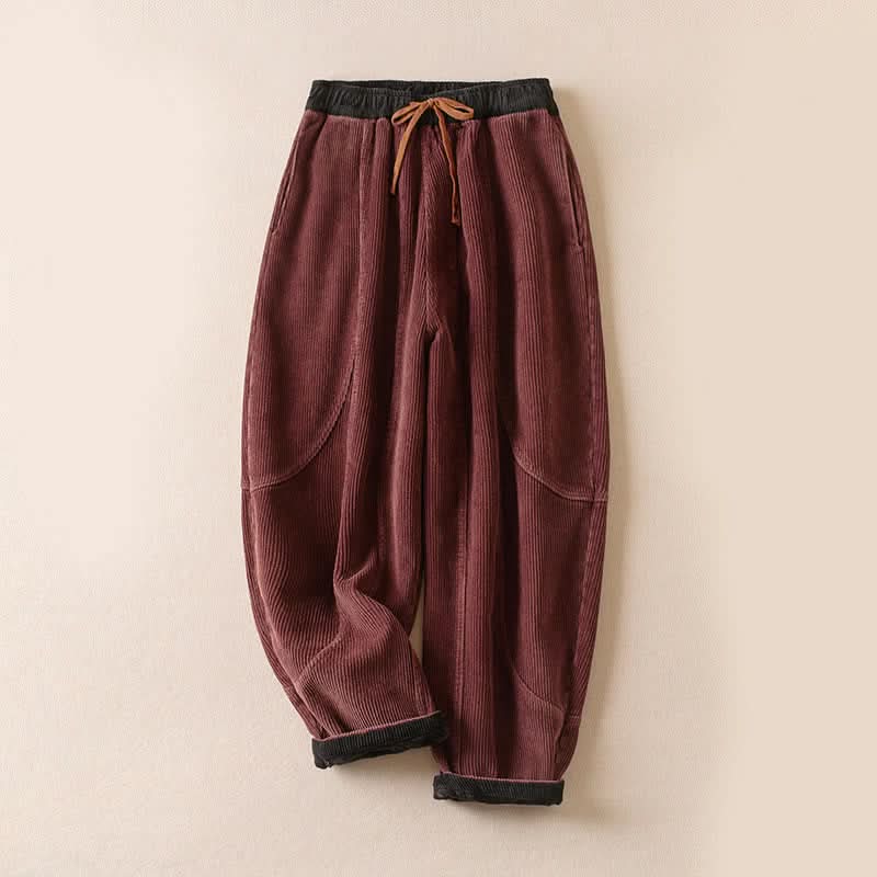 Nova | Women's Brushed Loose-Fit Drawstring Trousers