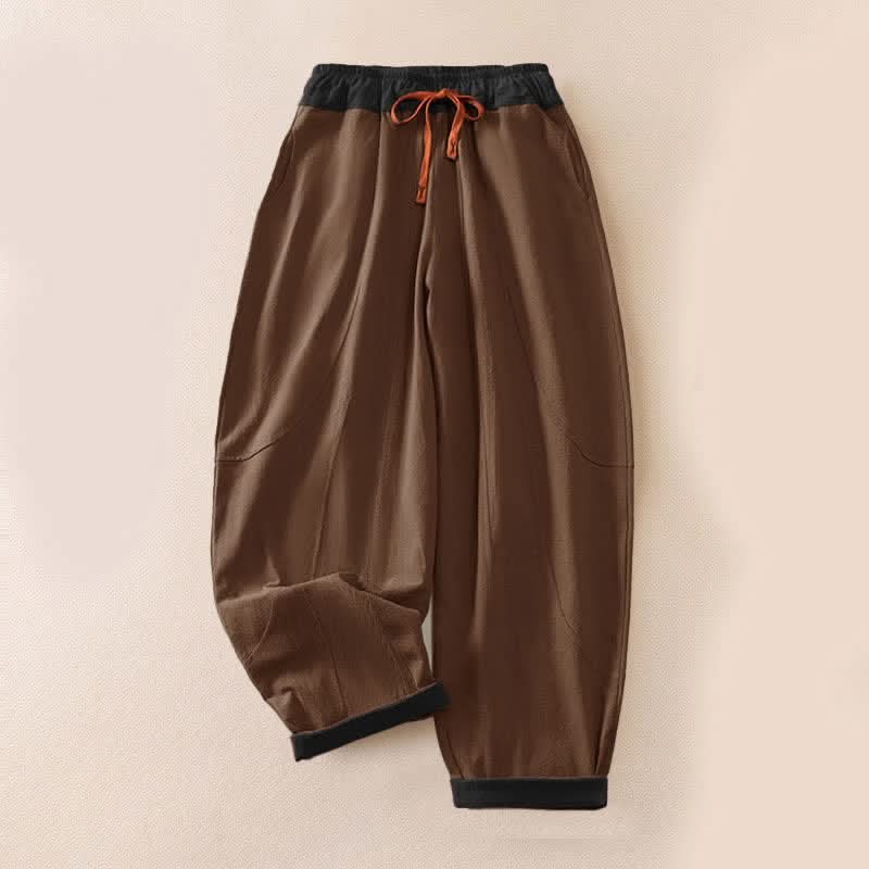 Nova | Women's Brushed Loose-Fit Drawstring Trousers