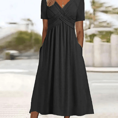 Kira | Women's Relaxed Fit Flattering Midi Dress
