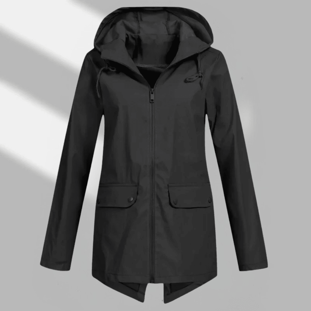 Nika | Women's Hooded Longline Zip Utility Coat