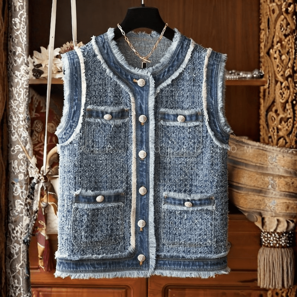 Sadie | Chaleco ligero vintage para mujer