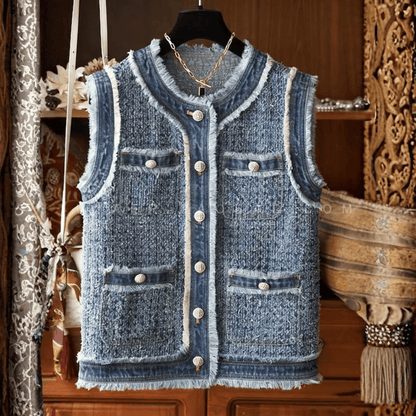 Sadie | Chaleco ligero vintage para mujer