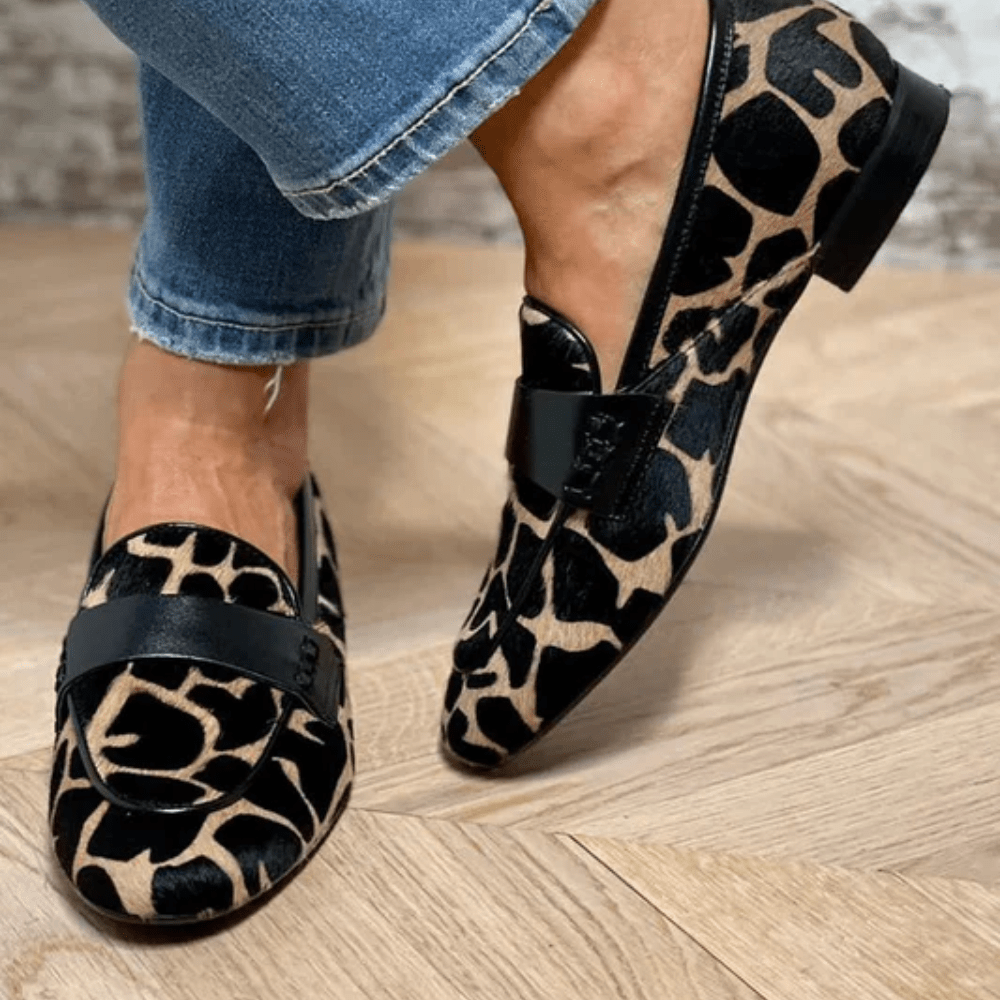Billie | Women's Bold Animal Print Loafers