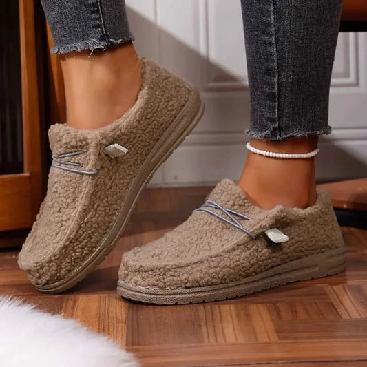 Betsy | Women's Cosy Plush Slip-On Slippers