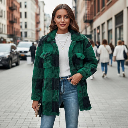 Lola | Damen-Karohemdjacke zum Layering