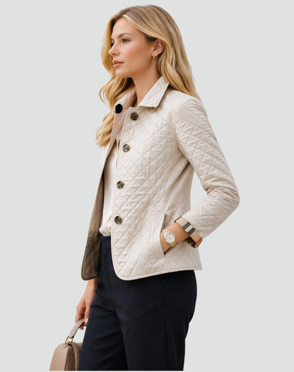 Harlow | Women's Quilted Collar Casual Parka