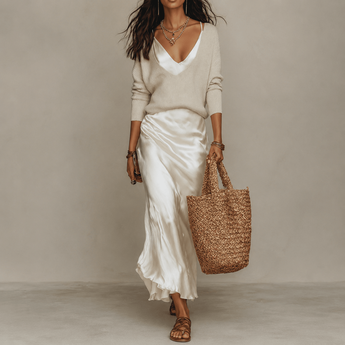 Quinn | Women's Midi Dress and Jumper Set