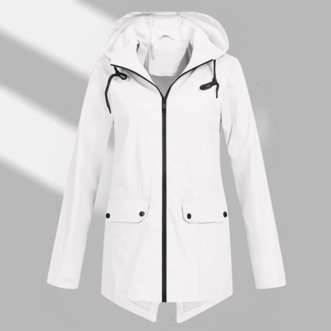 Nika | Women's Hooded Longline Zip Utility Coat