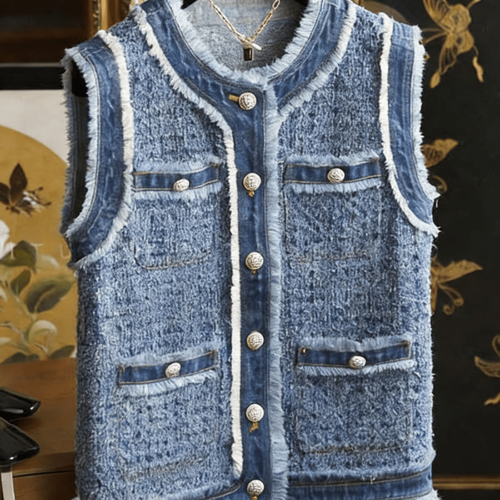 Sadie | Chaleco ligero vintage para mujer