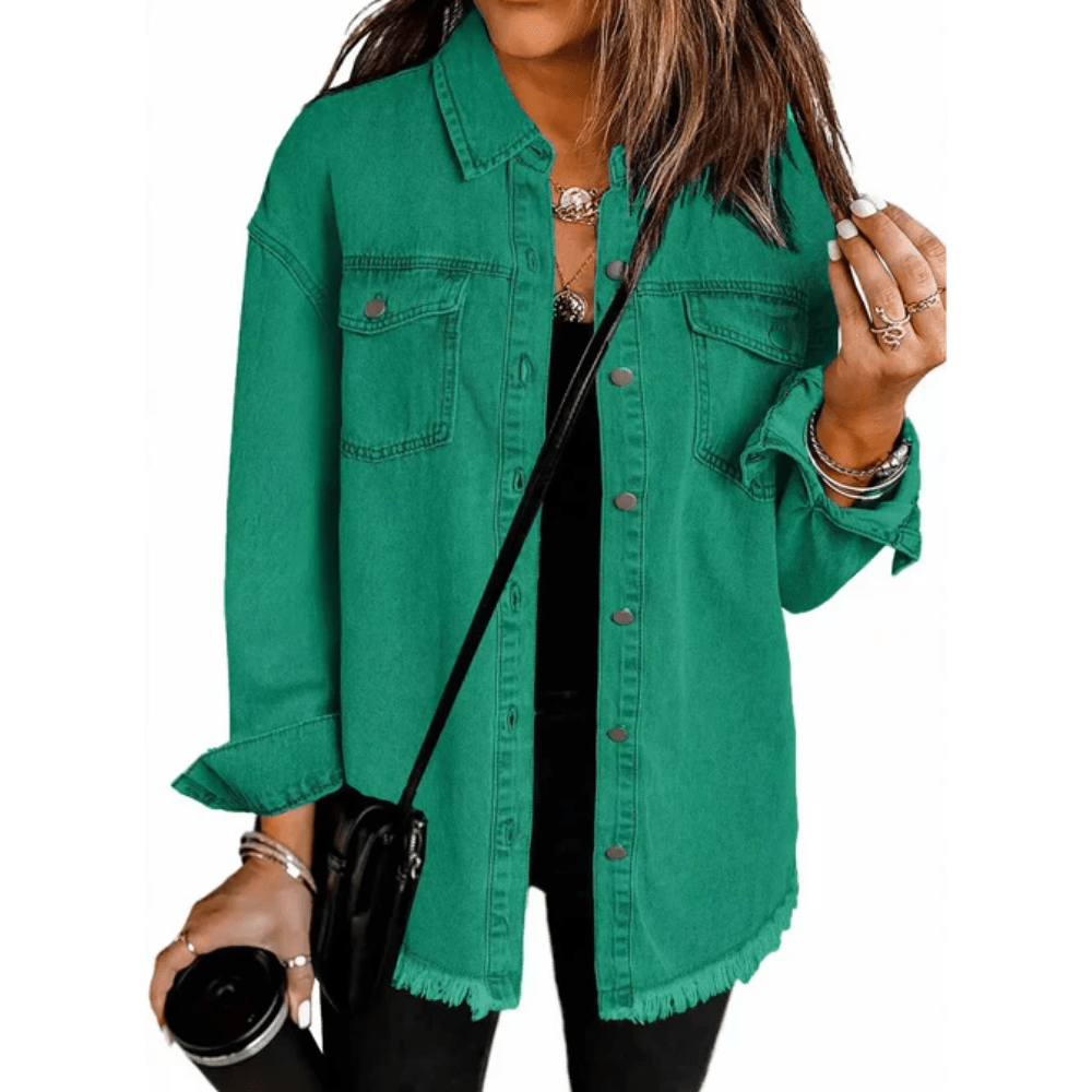 Noa | Women's Relaxed Fit Long Sleeve Button-Down Shirt