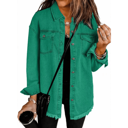 Noa | Women's Relaxed Fit Long Sleeve Button-Down Shirt