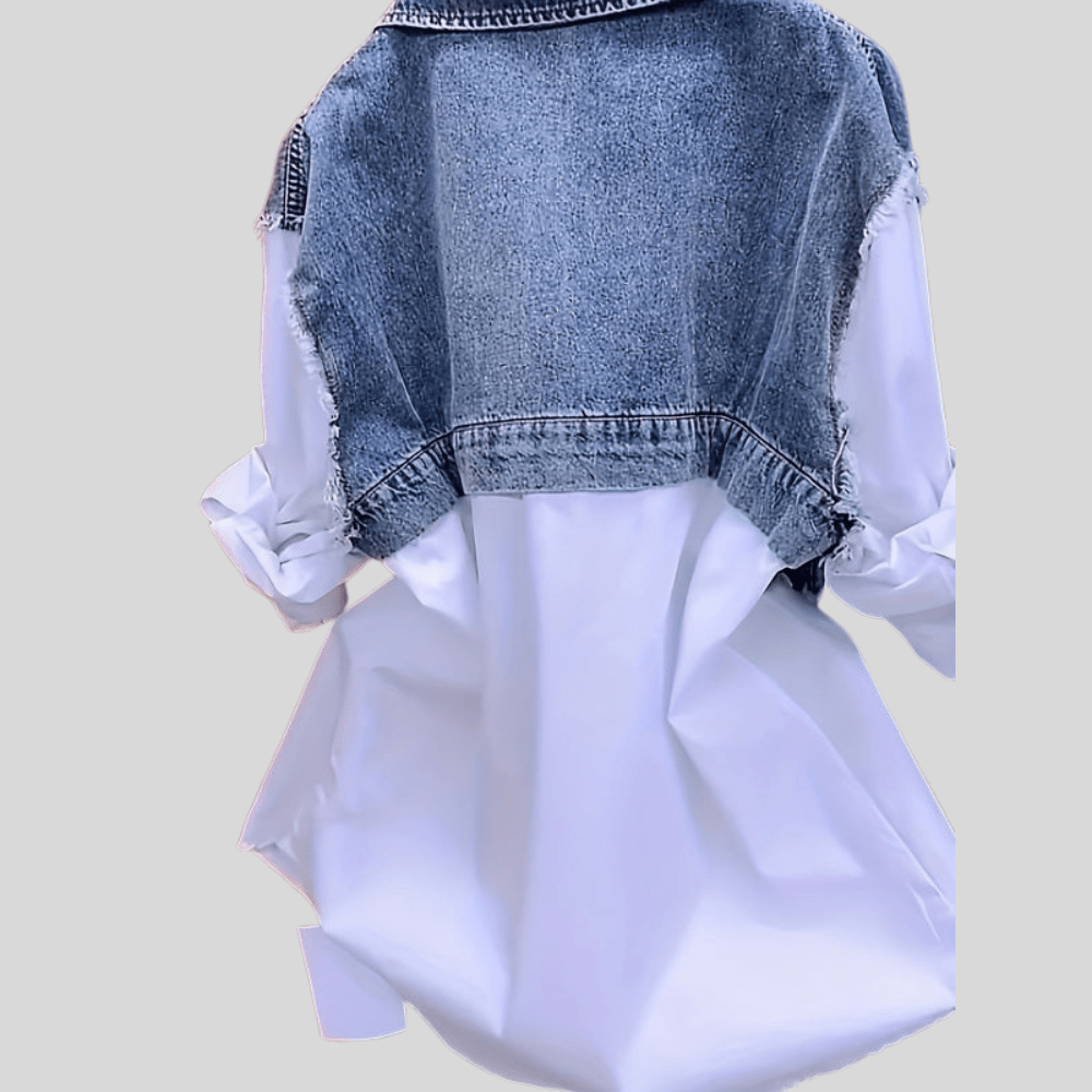 Faye | Women's Patchwork Casual Shirt Top