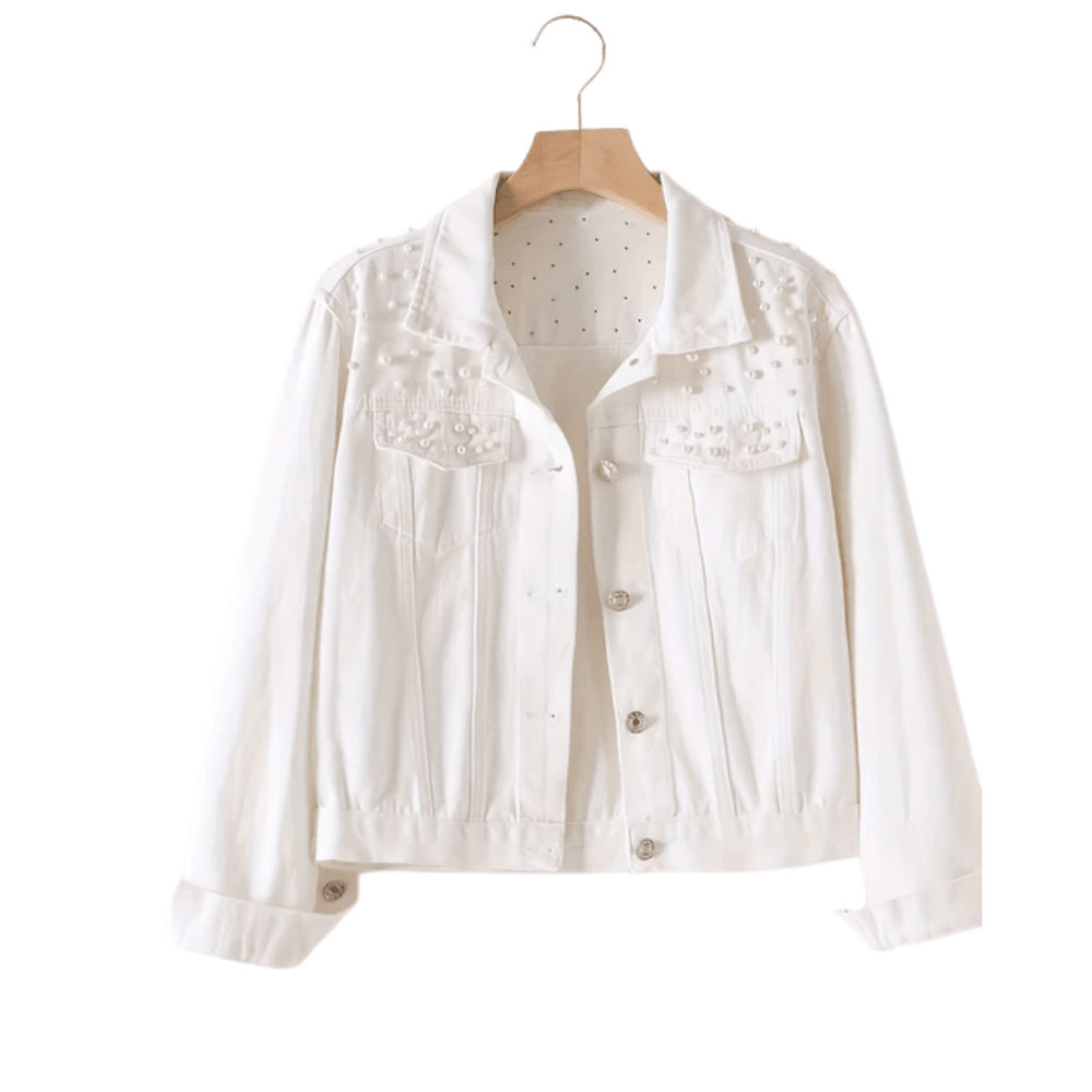 Blair | Women's Embellished Structured Button-Down Jacket