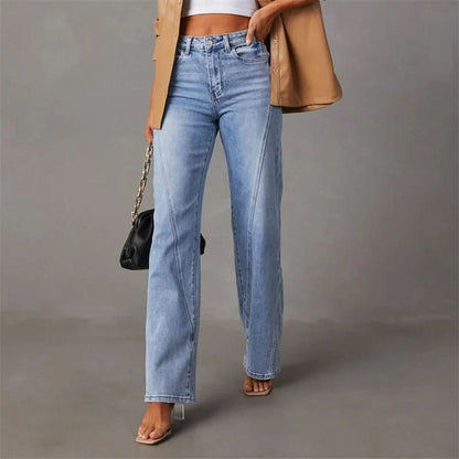 Billie | Women's High-Waist Wide-Leg Denim Jeans