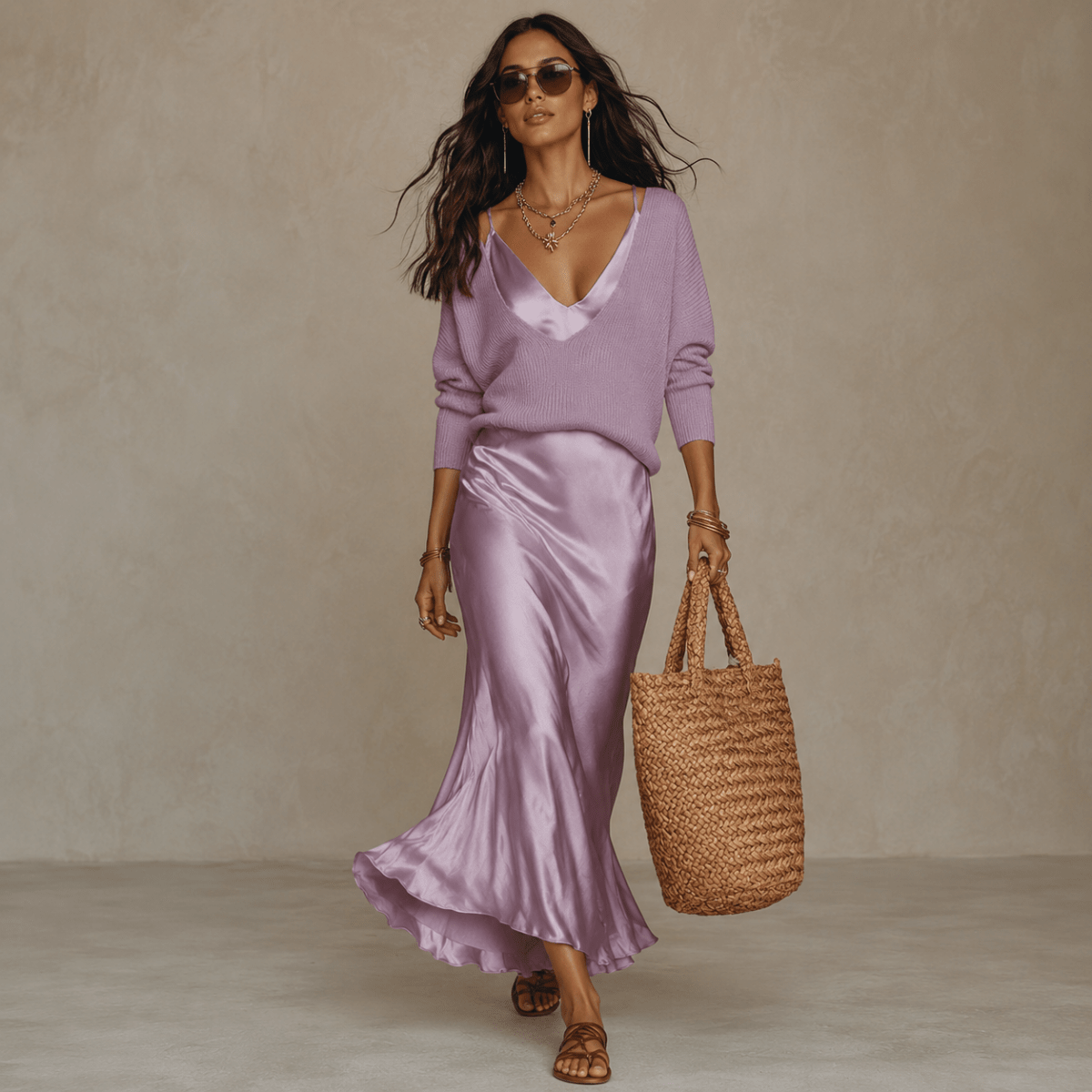 Quinn | Women's Midi Dress and Jumper Set