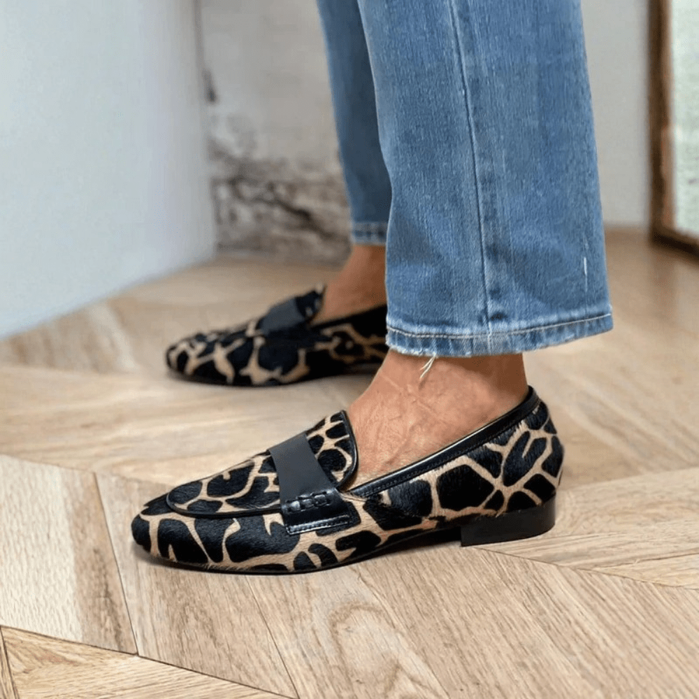 Billie | Women's Bold Animal Print Loafers