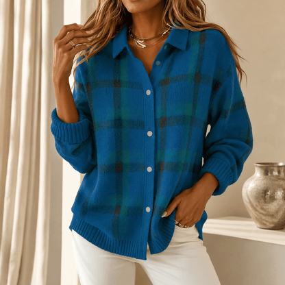 Remi | Women's Retro Striped Relaxed-Fit Jumper