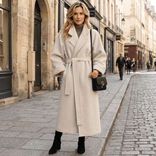 Kira | Women's Longline Belted Winter Coat
