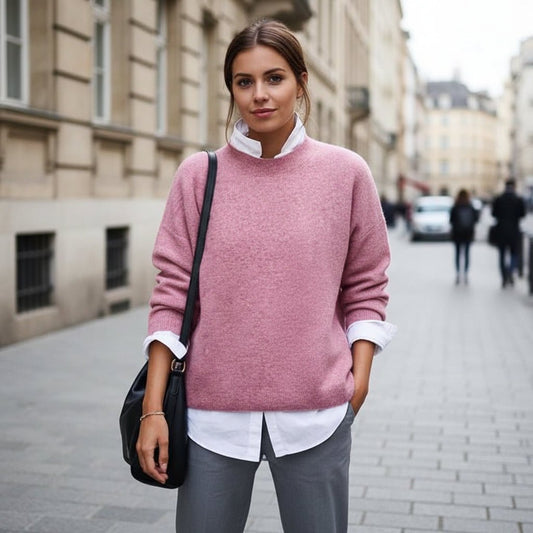 Sadie | Women's Winter Knitted Long Sleeve Sweater