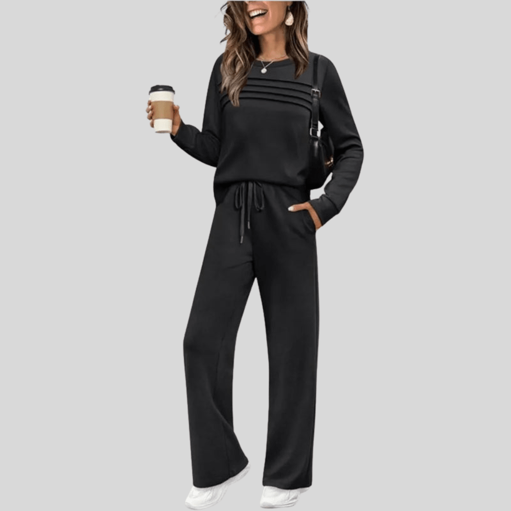 Dakota | Damen-Set aus Langarmshirt und Hose